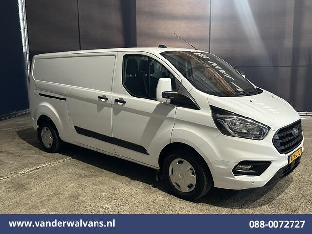 Ford TRANSIT CUSTOM 2.0 TDCI 130pk L2H1 Euro6 Airco | Camera | Cruisecontrol | LED | Stoelverwarming Parkeersensoren, Verwarmde voorruit, Bijrijdersbank, 2800kg trekvermogen
