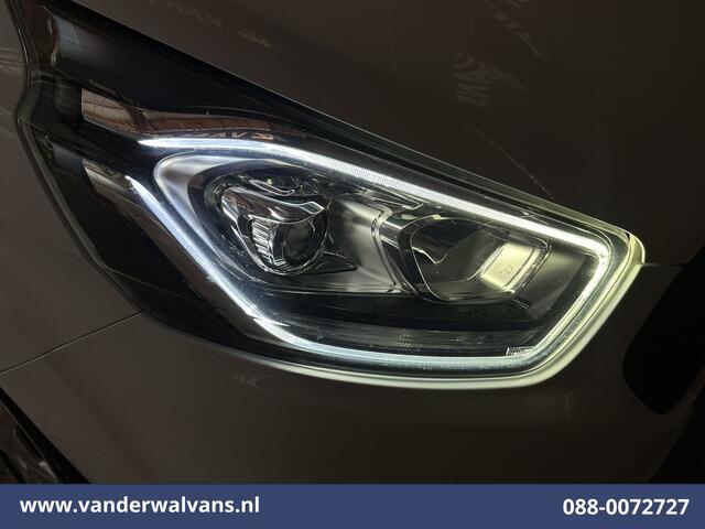 Ford TRANSIT CUSTOM 2.0 TDCI 130pk L2H1 Euro6 Airco | Camera | Apple Carplay | LED | Cruisecontrol Android Auto, Stoelverwarming, Verwarmde voorruit, Parkeersensoren, Bijrijdersbank, 2800kg trekvermogen