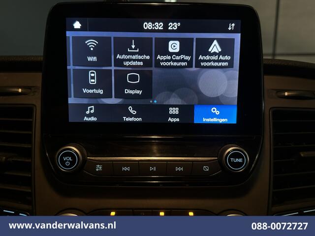 Ford TRANSIT CUSTOM 2.0 TDCI 130pk L2H1 Euro6 Airco | Camera | Apple Carplay | LED | Cruisecontrol Android Auto, Stoelverwarming, Verwarmde voorruit, Parkeersensoren, Bijrijdersbank, 2800kg trekvermogen