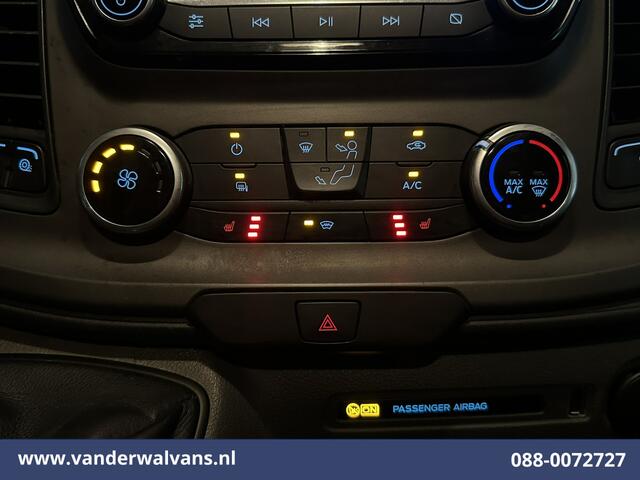 Ford TRANSIT CUSTOM 2.0 TDCI 130pk L2H1 Euro6 Airco | Camera | Apple Carplay | LED | Cruisecontrol Android Auto, Stoelverwarming, Verwarmde voorruit, Parkeersensoren, Bijrijdersbank, 2800kg trekvermogen