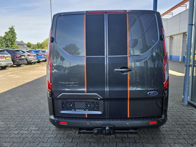 Ford TRANSIT CUSTOM 320 2.0 TDCI L1H1 Sport 185pk Automaat | Compleet! | DC | Dubbele Cabine | Dubbele Schuifdeur | Stoel-Stoel | Stoelverwarming | Bi Xenon | Adaptive cruise control | Trekhaak | Historie aanwezig