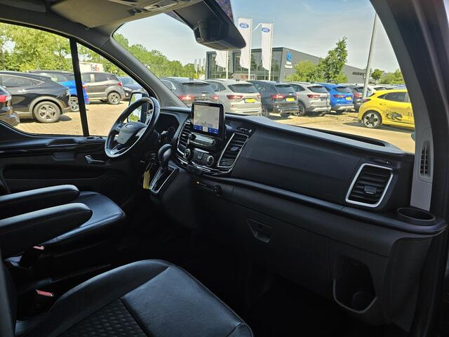Ford TRANSIT CUSTOM 320 2.0 TDCI L1H1 Sport 185pk Automaat | Compleet! | DC | Dubbele Cabine | Dubbele Schuifdeur | Stoel-Stoel | Stoelverwarming | Bi Xenon | Adaptive cruise control | Trekhaak | Historie aanwezig
