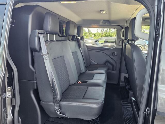Ford TRANSIT CUSTOM 320 2.0 TDCI L1H1 Sport 185pk Automaat | Compleet! | DC | Dubbele Cabine | Dubbele Schuifdeur | Stoel-Stoel | Stoelverwarming | Bi Xenon | Adaptive cruise control | Trekhaak | Historie aanwezig