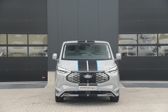 Ford TRANSIT CUSTOM E-Transit 340 L2H1 Sport 71 kWh 218pk - ACC - B&O - Navi - Stoel/Stuurverwarming - 360 Camera - Blindspot - Rijklaar