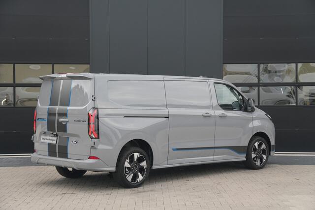 Ford TRANSIT CUSTOM E-Transit 340 L2H1 Sport 71 kWh 218pk - ACC - B&O - Navi - Stoel/Stuurverwarming - 360 Camera - Blindspot - Rijklaar