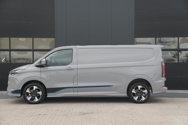 Ford TRANSIT CUSTOM E-Transit 340 L2H1 Sport 71 kWh 218pk - ACC - B&O - Navi - Stoel/Stuurverwarming - 360 Camera - Blindspot - Rijklaar