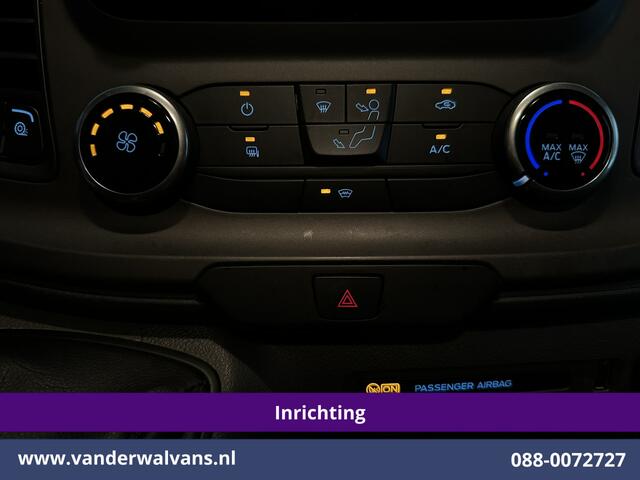Ford TRANSIT CUSTOM 2.0 TDCI 130pk L2H1 inrichting Euro6 Airco | Camera | LED | 2800 Trekhaak | Apple Carplay Cruisecontrol, Android Auto, Verwarmde Voorruit, Parkeersensoren, Bijrijdersbank