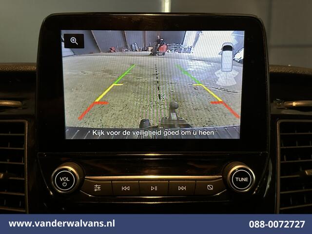Ford TRANSIT CUSTOM 2.0 TDCI 170pk L1H1 Euro6 Airco | Camera | LED | Apple Carplay | Cruisecontrol | Raptor grill | Leder Android Auto, LM velgen, Verwarmde voorruit, Parkeersensoren, Bijrijdersbank