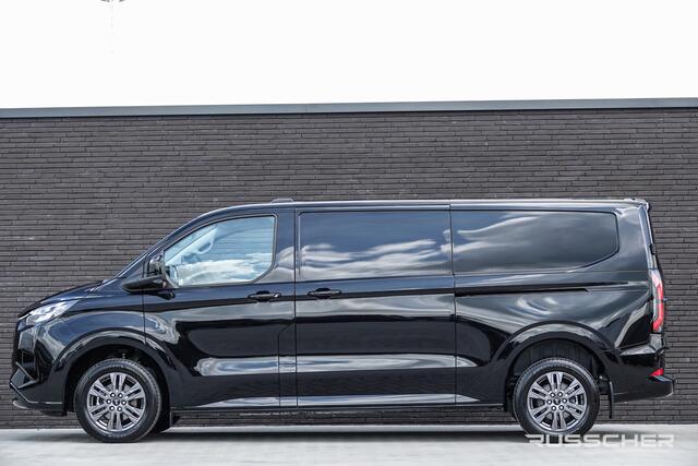 Ford TRANSIT CUSTOM E-Transit L2H1 218Pk Aut. | Elektrisch | Limited 340 | 2xSchuifdeur | 360° Camera | 17'' | Agate Black