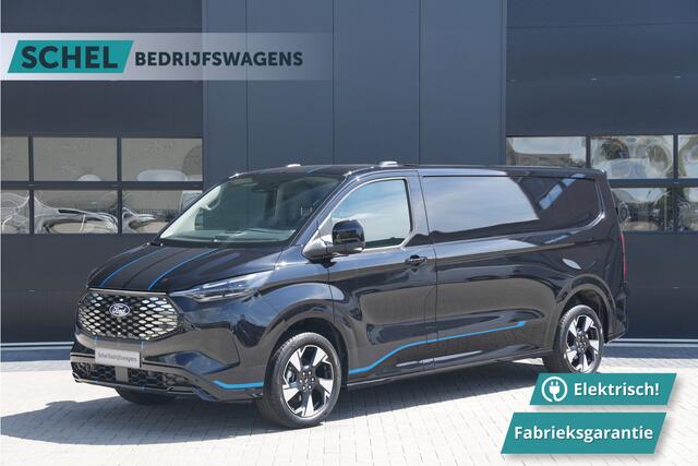Ford TRANSIT CUSTOM E-Transit 340 L2H1 Sport 71 kWh 218pk - ACC - B&O - Navi - Stoel/Stuurverwarming - 360 Camera - Blindspot - Rijklaar