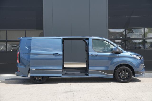 Ford TRANSIT CUSTOM E-Transit 320 L2H1 Sport 71 kWh 218pk - 2x Schuif - Stoel/Stuurverwarming - Cruise - Keyless - Rijklaar