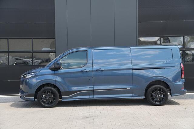 Ford TRANSIT CUSTOM E-Transit 320 L2H1 Sport 71 kWh 218pk - 2x Schuif - Stoel/Stuurverwarming - Cruise - Keyless - Rijklaar