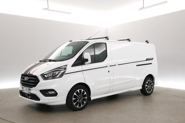 Ford TRANSIT CUSTOM 2.0 TDCI L1H1 Sport 185PK | Automaat | Airco | Cruise | Camera | Carplay | 3 Zits | 2xSchuifdeur | Trekhaak