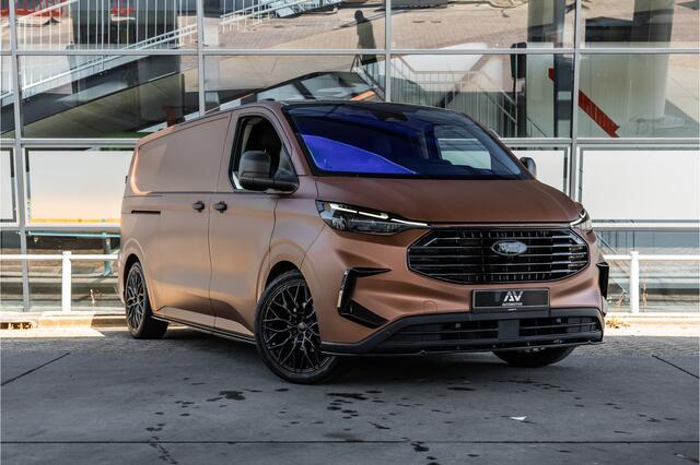 Ford TRANSIT CUSTOM 320 2.0 TDCI L2H1 | ACC | Blind Spot | CarPlay | Navigatie | Camera | Stoelverwarming | Trekhaak | Lederen bekleding