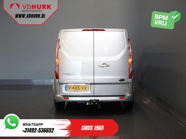 Ford TRANSIT CUSTOM Sport 2.0 TDCI Aut. 170 pk L2 DB-Riem VV/ Carplay/ Alarm III/ Stoelverw./ Navi/ Airco/ Camera/ Cruise/ PDC/ Trekhaak