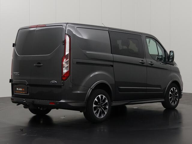 Ford TRANSIT CUSTOM 2.0TDCI 170PK Automaat Sport Dubbele Cabine | Leder | Navigatie | Camera | 2xSchuifdeur | Trekhaak