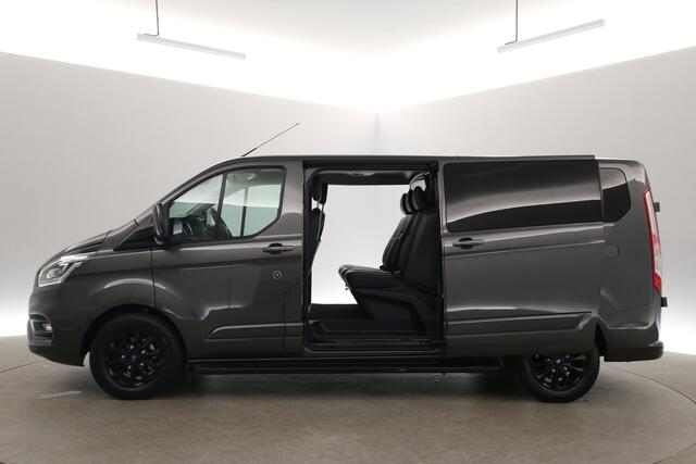 Ford TRANSIT CUSTOM 2.0 TDCI L2H1 Platinum Edition | Marge | Dubbele Cabine | Aut. | Airco | Camera | Cruise | 2xSchuifdeur | Carplay | Trekhaak