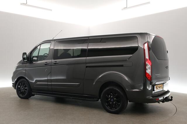 Ford TRANSIT CUSTOM 2.0 TDCI L2H1 Platinum Edition | Marge | Dubbele Cabine | Aut. | Airco | Camera | Cruise | 2xSchuifdeur | Carplay | Trekhaak
