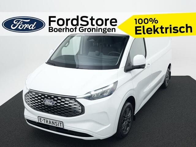 Ford TRANSIT CUSTOM E-Transit 340 L2H1 Limited 71 kWh | 360 graden camera | Stoelverwarming | Navigatie |