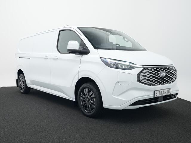Ford TRANSIT CUSTOM E-Transit 340 L2H1 Limited 71 kWh | 360 graden camera | Stoelverwarming | Navigatie |
