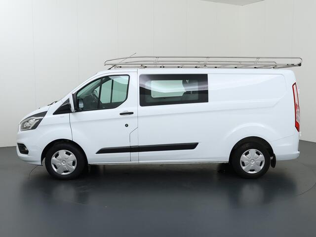 Ford TRANSIT CUSTOM 320 2.0 TDCI | Aut. | L2 H1 | DUBBELE CABINE | AIRCO | CRUISE CONTROL | CAMERA | STOELVERWARMING | APPLE CARPLAY / ANDROID AUTO | TREKHAAK | PARKEERSENSOREN