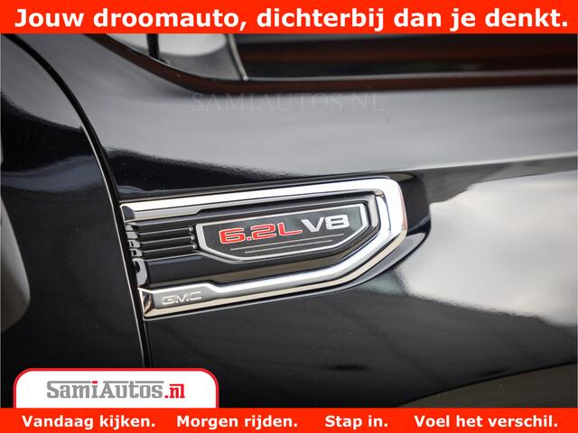 GMC SIERRA DENALI | All-In Prijs | 6,2 V8 Full Option | De Meest Luxe Pick-Up in zijn Klasse | Comfortabele Dubbele Cabine met Royale 5 Zitplaatsen | BPM vrij | Nu Leverbaar uit Voorraad | Voorraad Nr 4420
