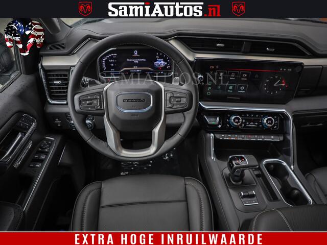 GMC SIERRA DENALI | All-In Prijs | 6,2 V8 Full Option | De Meest Luxe Pick-Up in zijn Klasse | Comfortabele Dubbele Cabine met Royale 5 Zitplaatsen | BPM vrij | Nu Leverbaar uit Voorraad | Voorraad Nr 420229