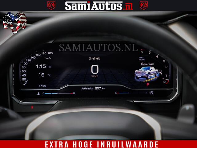 GMC SIERRA DENALI | All-In Prijs | 6,2 V8 Full Option | De Meest Luxe Pick-Up in zijn Klasse | Comfortabele Dubbele Cabine met Royale 5 Zitplaatsen | BPM vrij | Nu Leverbaar uit Voorraad | Voorraad Nr 420229