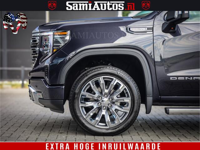 GMC SIERRA DENALI | All-In Prijs | 6,2 V8 Full Option | De Meest Luxe Pick-Up in zijn Klasse | Comfortabele Dubbele Cabine met Royale 5 Zitplaatsen | BPM vrij | Nu Leverbaar uit Voorraad | Voorraad Nr 420229