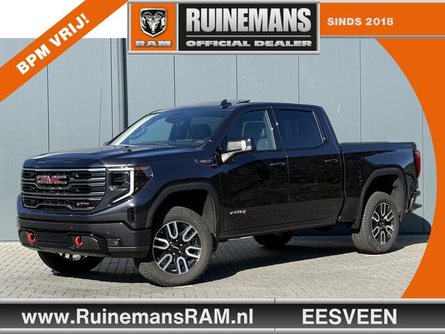 GMC SIERRA AT4 6.2L V8 420 PK / BPM VRIJ!! / VIRTUAL COCKPIT / HEAD UP / 360 CAMERA / BOSE / LEDER / TREKHAAK / 3500 KG AHG