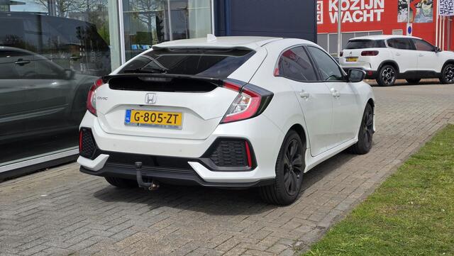 Honda CIVIC 1.0 i-VTEC Executive | NAP | Pano | Cruise | Navigatie | ACC | Keyless | Stoelverwarming | Camera | Trekhaak