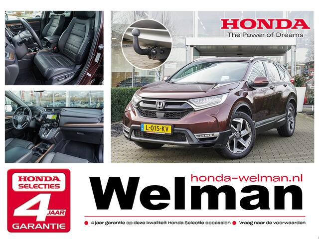 Honda CR-V 1.5i VTEC EXECUTIVE TURBO - AUTOMAAT - 193 PK - 4WD - TREKHAAK
