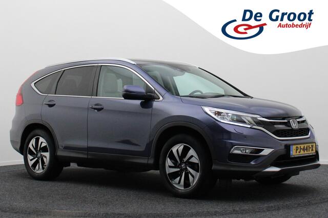 Honda CR-V 2.0 4WD Executive Leer, Panoramadak, Keyless, Trekhaak, Xenon, Camera, 18"