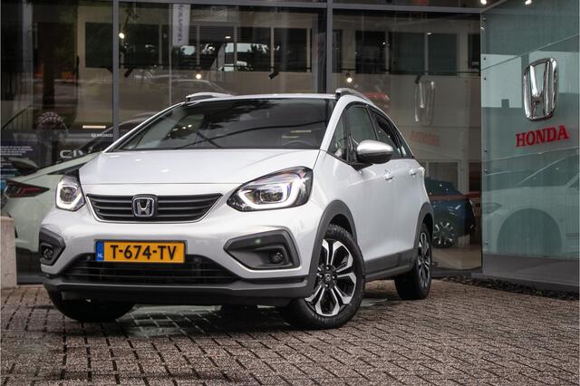 Honda JAZZ 1.5 e:HEV Crosstar -All in rijklaarprijs | Navi | Apple carp./Android auto
