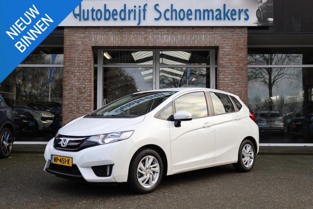 Honda JAZZ 1.3 i-VTEC Comfort TREKHAAK STOELVERWARMING CRUISE AIRCO BT-TELEFOONVERB. 2xPDC LMV NAP DEALERONDERHOUDEN