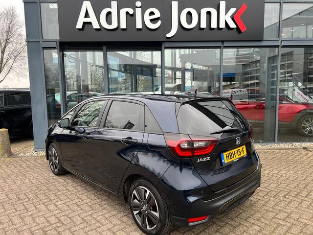 Honda JAZZ 1.5 e:HEV Advance AUTOMAAT | HYBRIDE | A. CAMERA | ADAPTIVE CRUISE | PARKEER SENSOREN V+A | STUUR- en STOELVERWARMING | NED. AUTO |