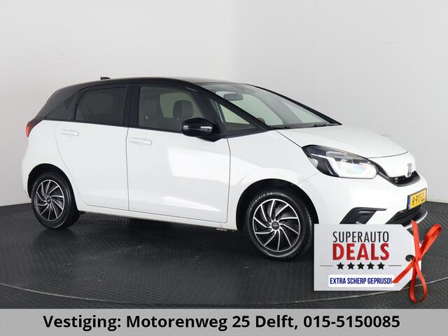 Honda JAZZ 1.5 HEV AUTOMAAT ELEGANCE 1e EIG . GARANTIE 2033* STOELVERWARMING . CRUISE CONTROL . BLUETOOTH . ELEKTRISCHE RAMEN V+A