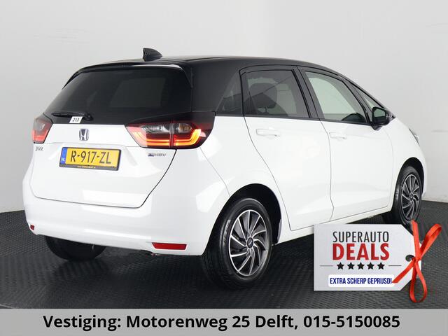 Honda JAZZ 1.5 HEV AUTOMAAT ELEGANCE 1e EIG . GARANTIE 2033* STOELVERWARMING . CRUISE CONTROL . BLUETOOTH . ELEKTRISCHE RAMEN V+A