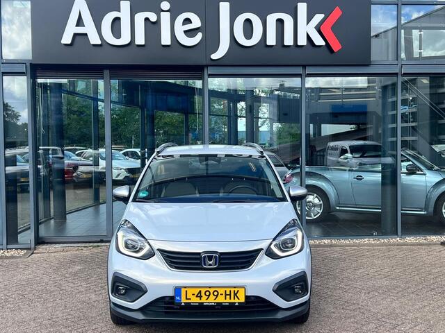 Honda JAZZ 1.5 e:HEV Crosstar AUTOMAAT | FULL HYBRID | CAMERA | NAVIGATIE | ADAPTIVE CRUISE CONTROLE | NED. AUTO | LAGE KM STAND 25.738km |