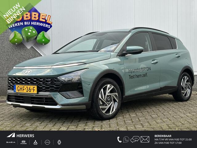 Hyundai Bayon 1.0 T-GDI Premium Sky / Schuif kanteldak / Adaptieve cruise control / Stoel stuur verwarming / Achteruitrijcamera / Dodehoekdetectie /