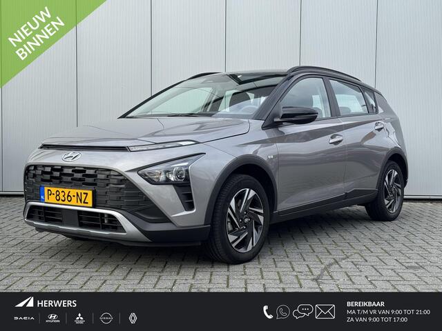 Hyundai Bayon 1.0 T-GDI Comfort Smart / 1e eig / Navigatie / Automaat / Two-Tone Zwart dak / slechts 10.818 km/ apple carplay of android auto/ achteruitrijcamera met parkeersensoren