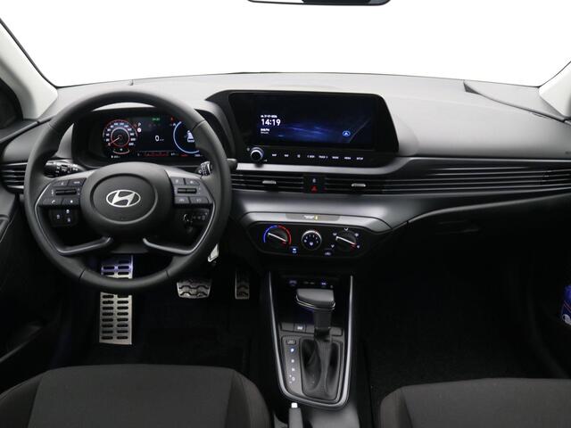 Hyundai Bayon 1.0 T-GDI Comfort AUTOMAAT / Navigatie / Achteruitrijcamera / Airco / Cruise Control / LED Dagrijverlichting / LMV / Fabrieksgarantie tot 02-01-2031 / NL auto / Apple CarPaly & Android Auto /