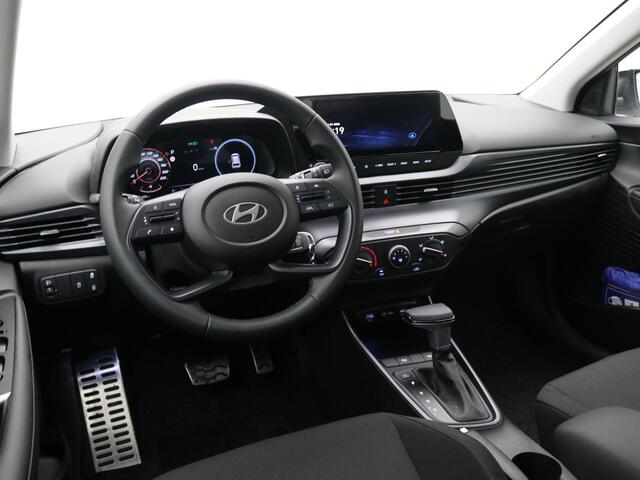 Hyundai Bayon 1.0 T-GDI Comfort AUTOMAAT / Navigatie / Achteruitrijcamera / Airco / Cruise Control / LED Dagrijverlichting / LMV / Fabrieksgarantie tot 02-01-2031 / NL auto / Apple CarPaly & Android Auto /