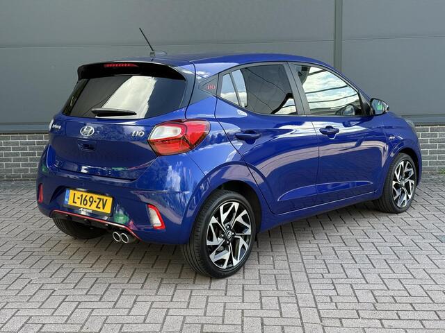 Hyundai I 10 1.0 T-GDI N Line 5-zits 100PK / 1ste Eigenaar / Navigatie / Stuur+Stoel Verwarming / 16'LM Velgen / Achteruitrij Camera / Cruise / nederlandse auto