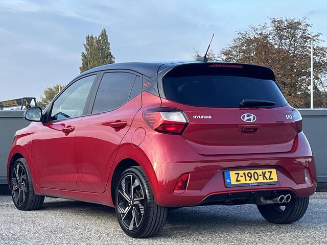 Hyundai I 10 1.0 T-GDI 100PK N Line 5-zits | Navigatie | Achteruitrijcamera | N-Line Pack | Contrasterende dakkleur | Apple Carplay & Android auto |