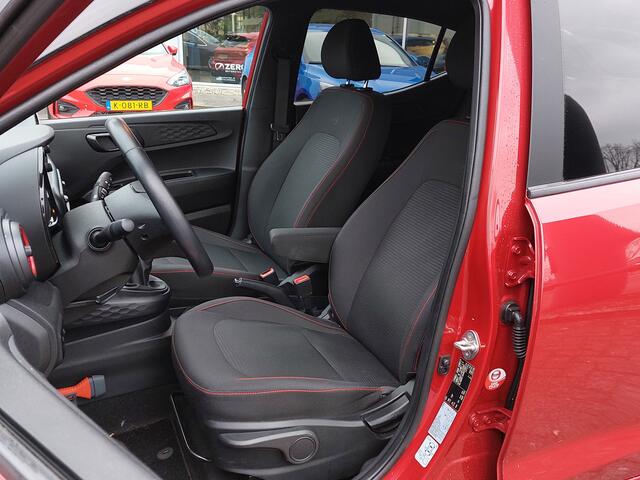 Hyundai I 10 1.0 T-GDI 100pk N Line 5-zits | Origineel NL | Navi | Apple Carplay + Android Auto | Clima | Cruise | Pdc+Camera | Rijstrook+Lichtsensor | Stoelverwarming | Mistlampen | Privacy Glass |16''lm
