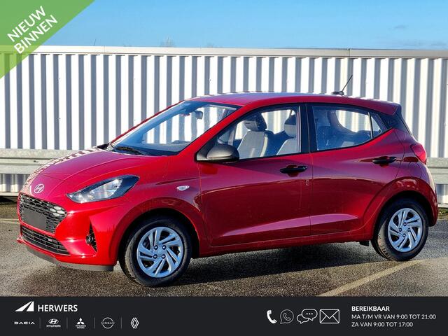 Hyundai I 10 1.0 Comfort / ¤ 1.250,- Voordeel Op Nieuwprijs / Rijklaarprijs / Direct Leverbaar / Navigatie / Cruise Control / 5 Jaar Fabrieksgarantie /