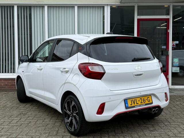 Hyundai I 10 1.0 T-GDI N Line 5-zits 101 PK I Carplay I Camera I Stoel/Stuurverw. I Rijklaar I Navi I Clima I Cruise