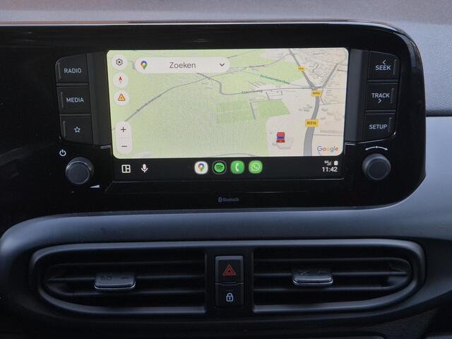 Hyundai I 10 1.0 T-GDI N Line 5-zits 101pk Handgeschakeld / Nieuw Model / Fabrieksgarantie tot 06-2028 / Dealer onderhouden / Cruise control / Airco / Navigatie via Apple Carplay of Android Auto / Parkeersensoren achter /