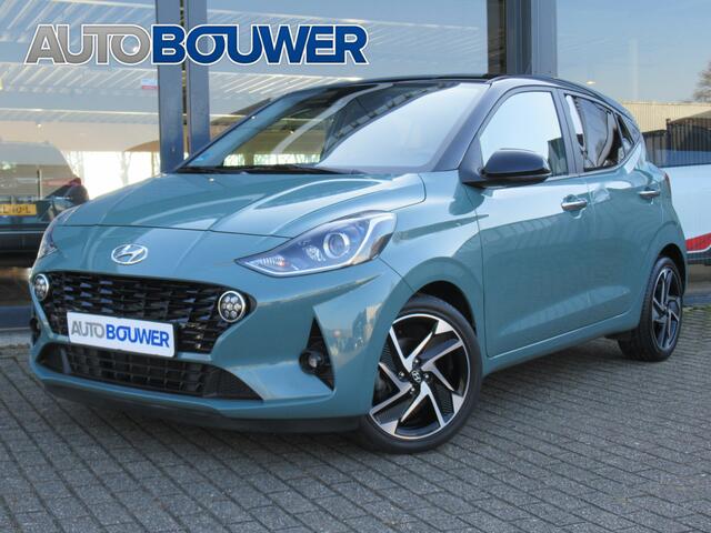 Hyundai I 10 1.2 84 PK 4 cil. Automaat Premium 1e eigen | dealer onderh | full option ! stoel + stuurverw | navi